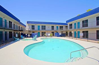 Sparkling pool